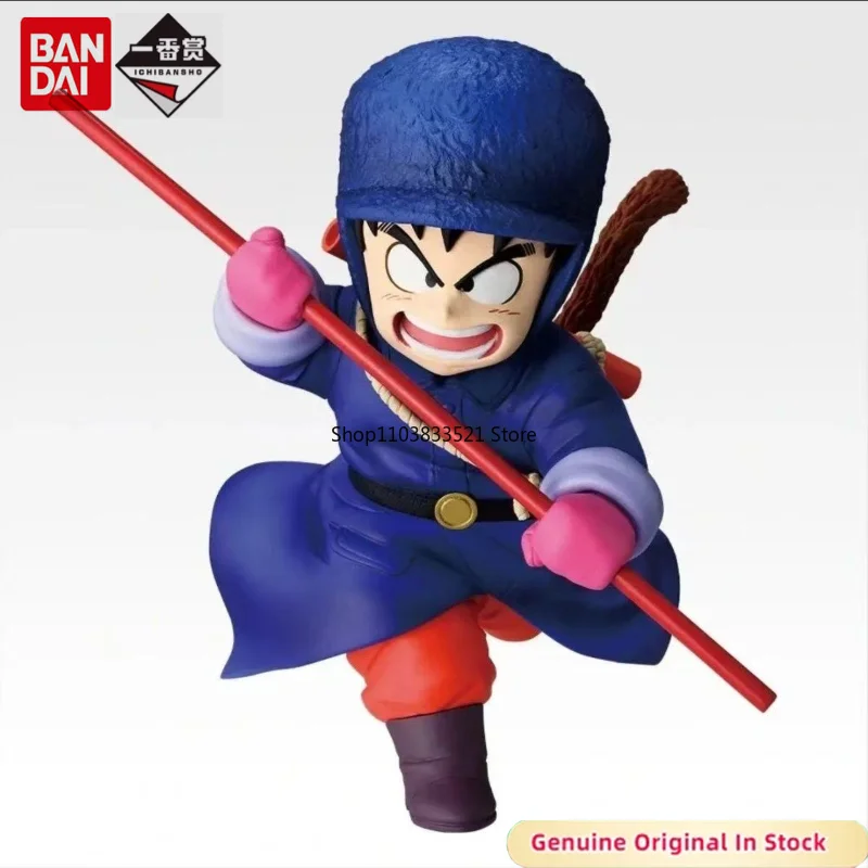 BANDAI Original Ichiban Kuji Anime Dragon Ball Son Goku Red Ribbon Army MASTERLISE Character Action Model Desktop Ornaments