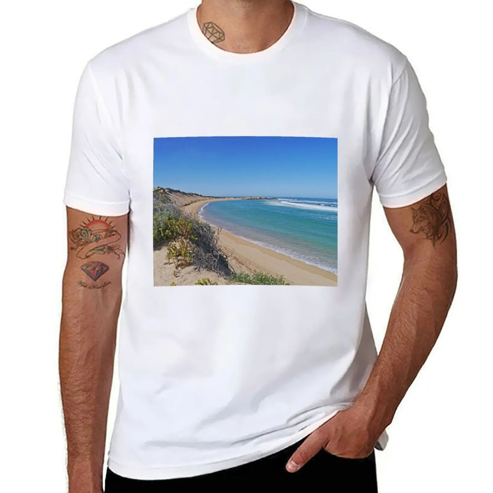 

Beachport, South Australia T-Shirt men t shirt cotton 100% cotton t shirts high quality mens graphic t shirts T-shirt