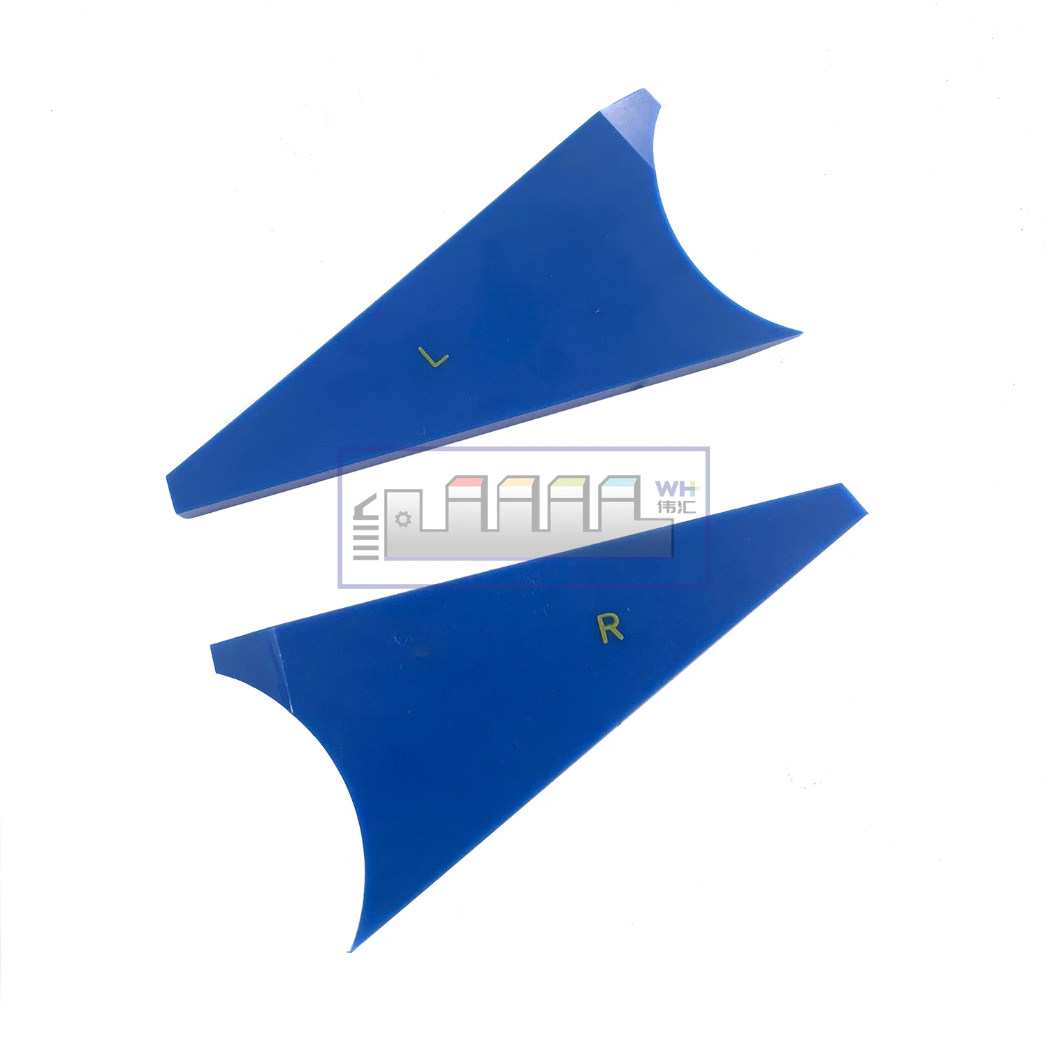 1 pair Imported Blue End Blocks SM102 CD102 Ink Fountain Divider 164x80x13mm 91.008.013F 91.008.014F MV.025.468