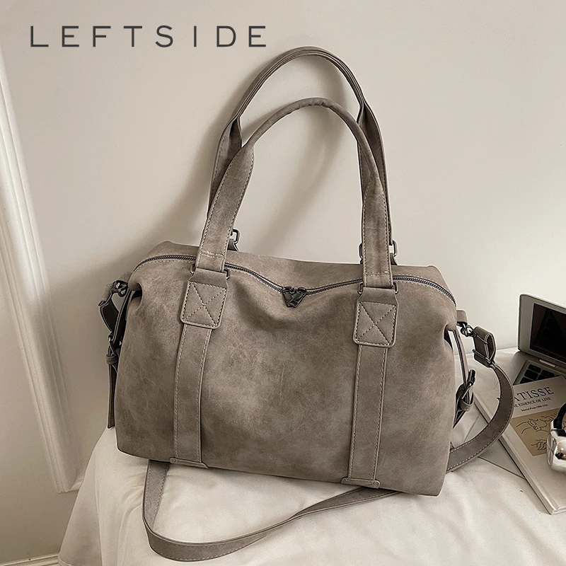 

Левая сторона, женская сумка через плечо из искусственной кожи большой емкости, зимняя сумка через плечо с подушкой, 2022, роскошные брендовые дизайнерские трендовые сумки