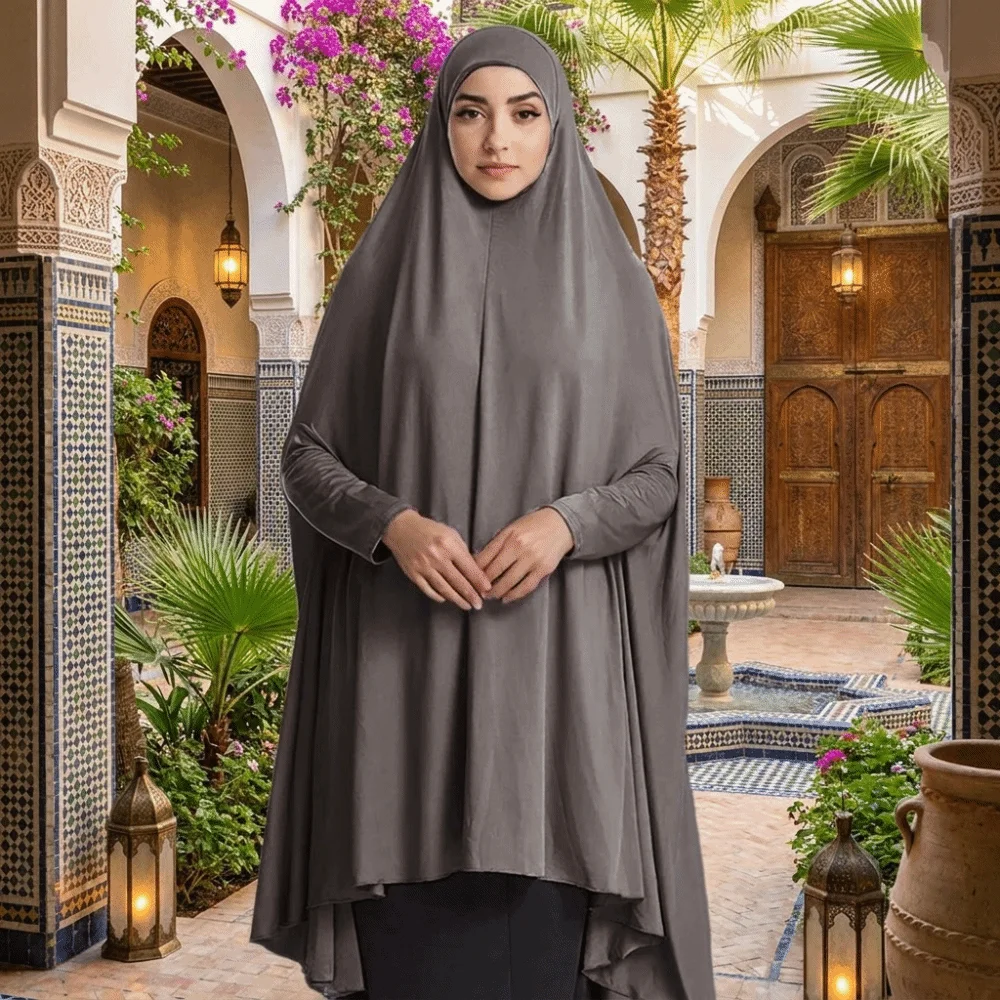 Gamis Polos Muslimah Abaya Bus - Women Formal Wear Hijab ulasan dan harga