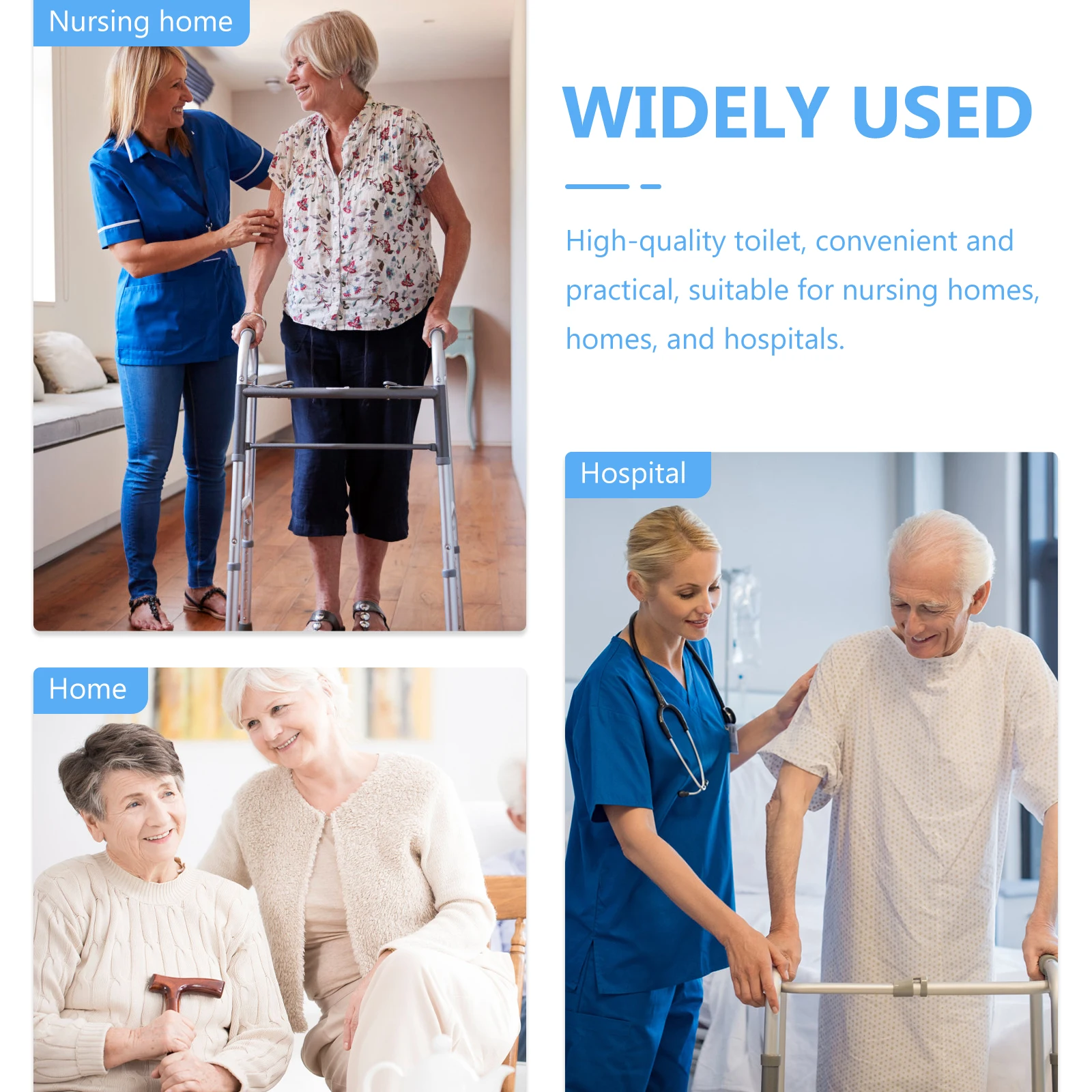 

1 pc Thickened Bedpan Plastic Durable Ergonomic Design No Leakage Compact Portable For Elderly Pregnant Women Bedridden Patients