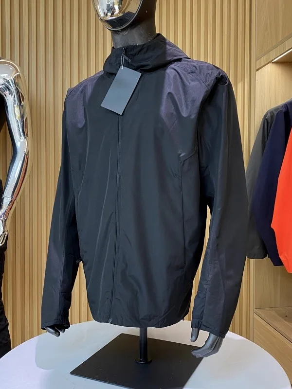 

Outdoor Men's Soft ell Jaet Autumn Faion Busin Series Full Prure Glue Thin Fce Windproof Long Sve Zipper