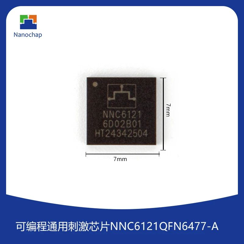 Programmable universal stimulation dual-channel chip