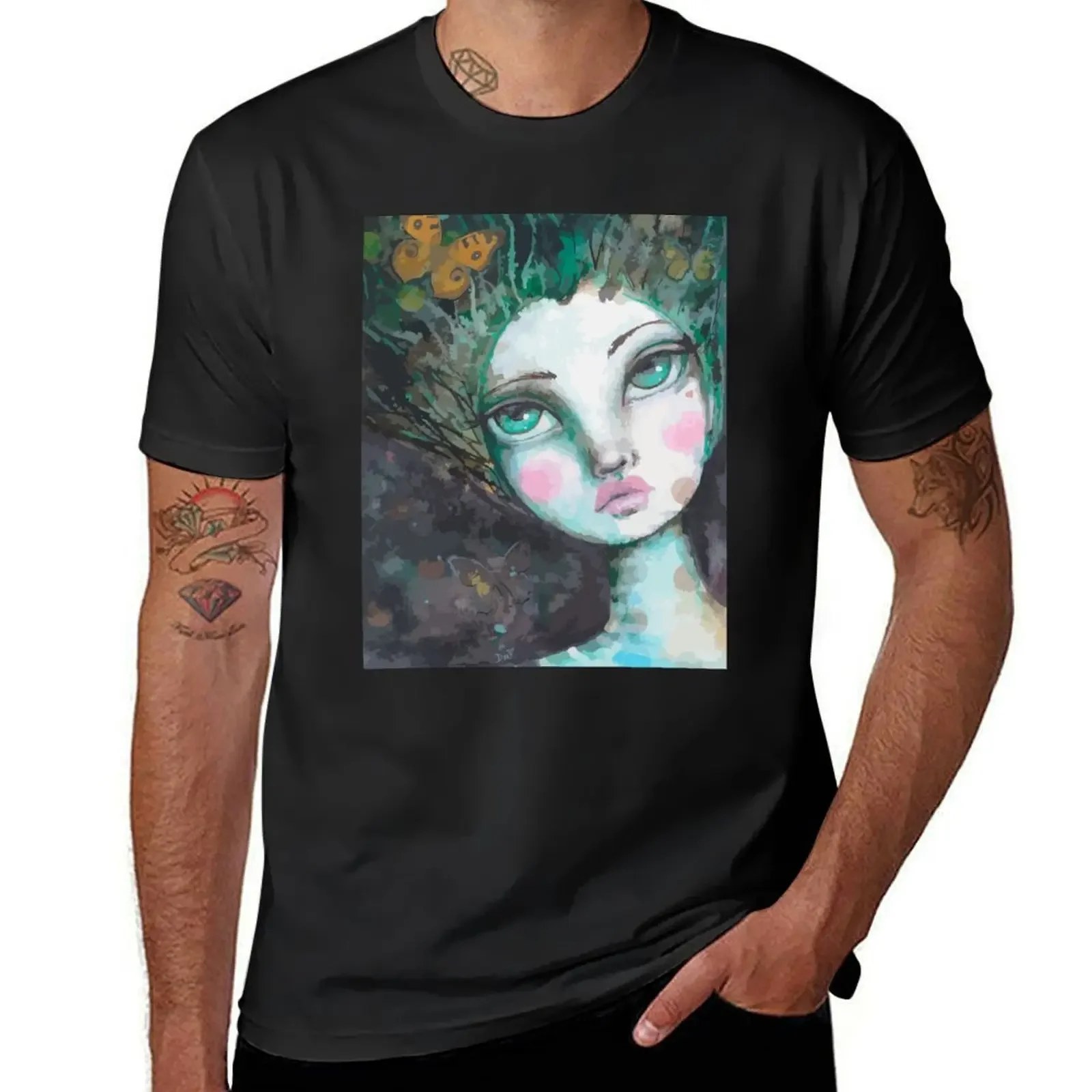 

Floating Away T-Shirt kawaii clothes vintage clothes tshirts for men