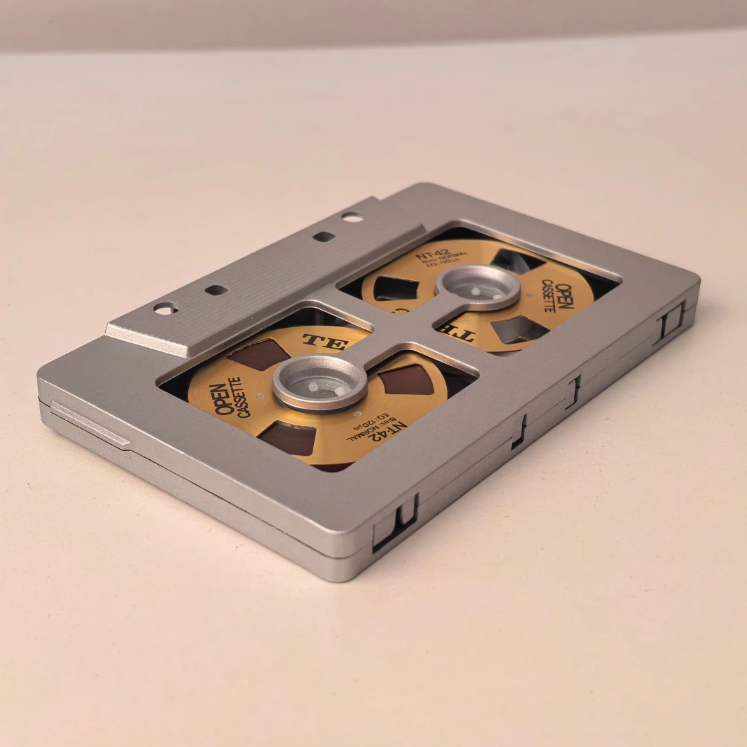 Hand-made Open Audio Reel Cassette Tape 42 Minute Blank R2R Cassette Tape Recording Cassette Tape for Audio Recording view 2