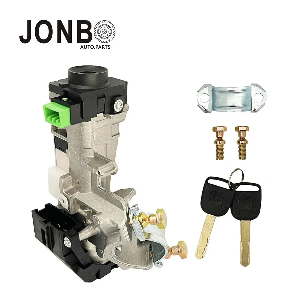 JONBO 35100-SDA-A71 06350-SAA-G30 Car Ignition Switch Cylinder Lock With 2 Key For Honda Accord CRV Civic Odyssey