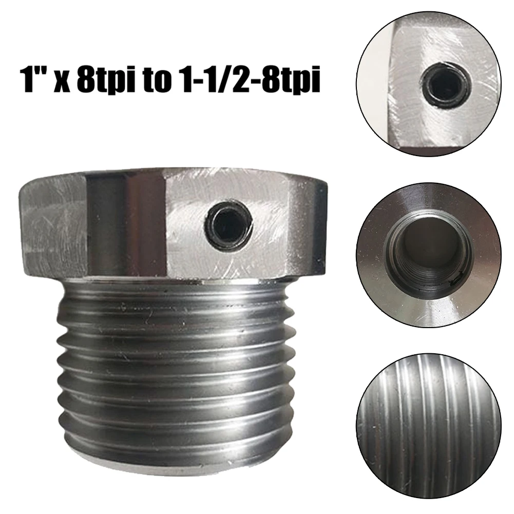2026 Stainless Steel Wood Lathe Spindle Adapter 1