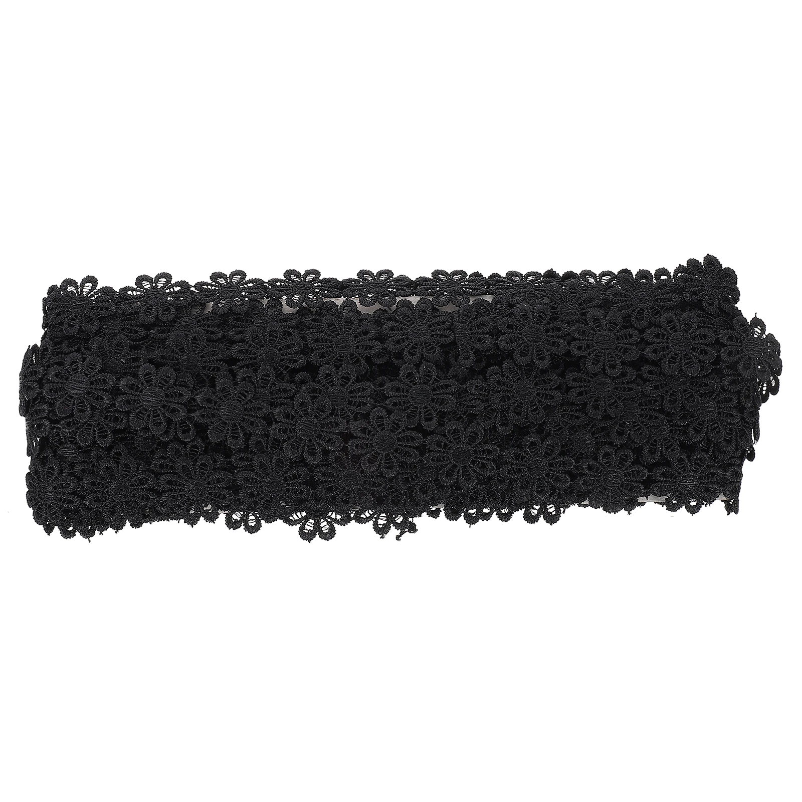 

1pc Lace Trim Ribbon Exquisite Pattern Polyester Sewing Decorative Bridal Accessory DIY Craft Material Hair Bow Clothes