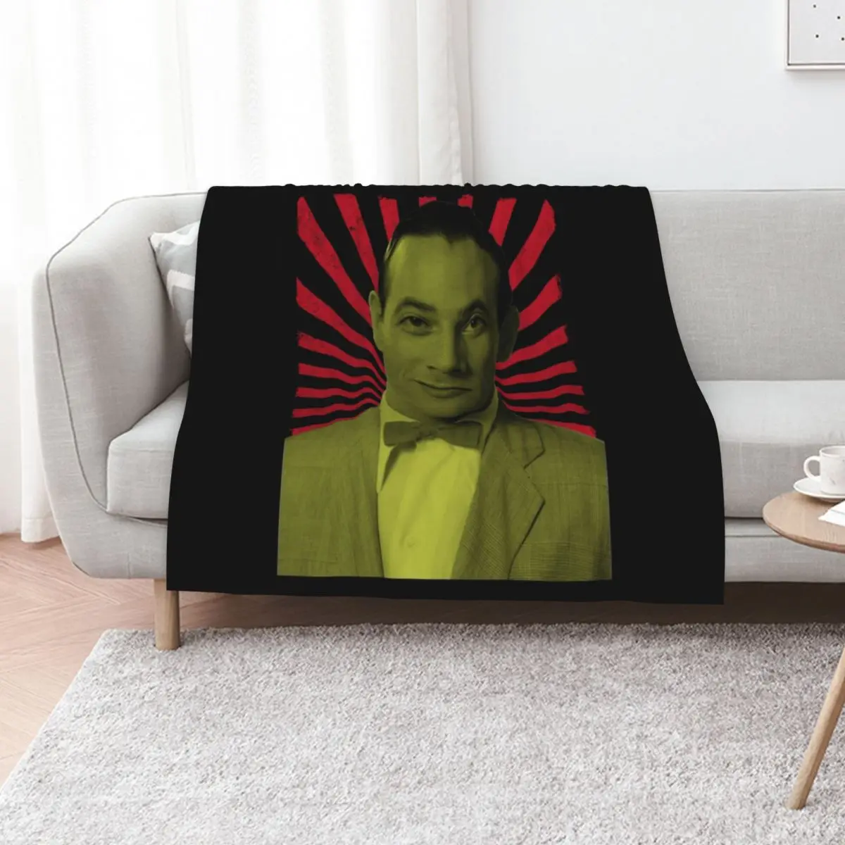 

Pee Wee Herman Throw Blanket Flannels funny gift For Sofa Thin Decorative Throw Blankets