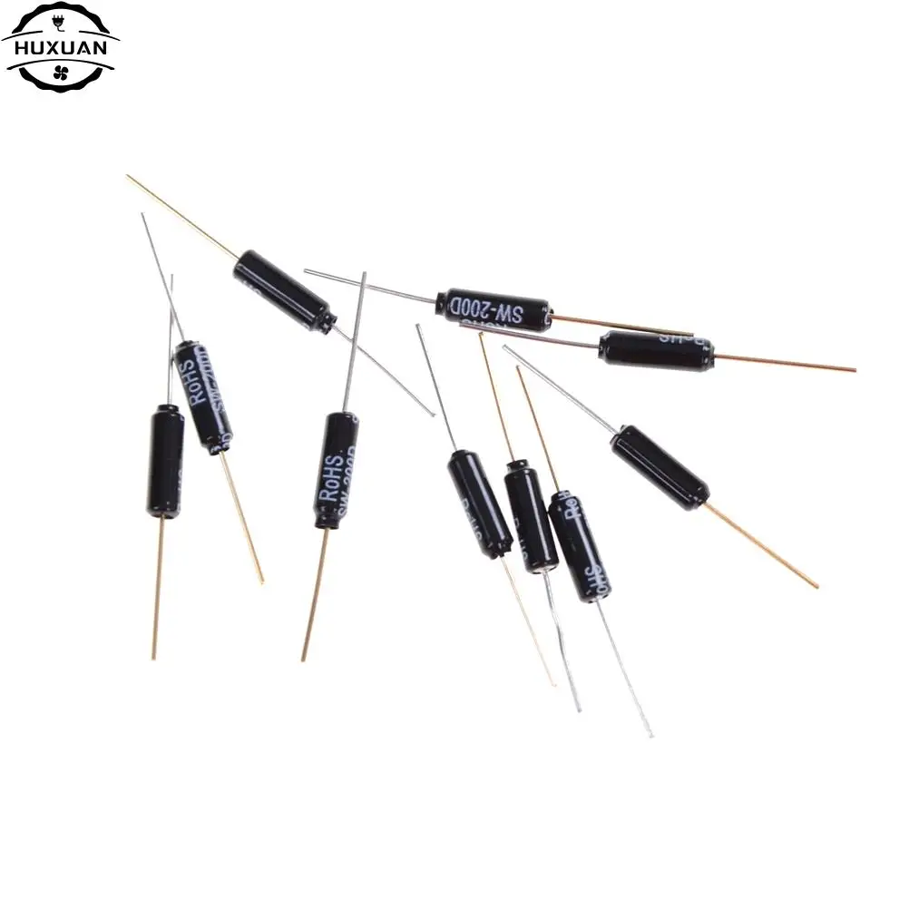 10pcs Highly Sensitive Shaking Switch SW-200D Ball Angle Tilt Switches Vibration Sensor Metal Ball Tilt Wholesale