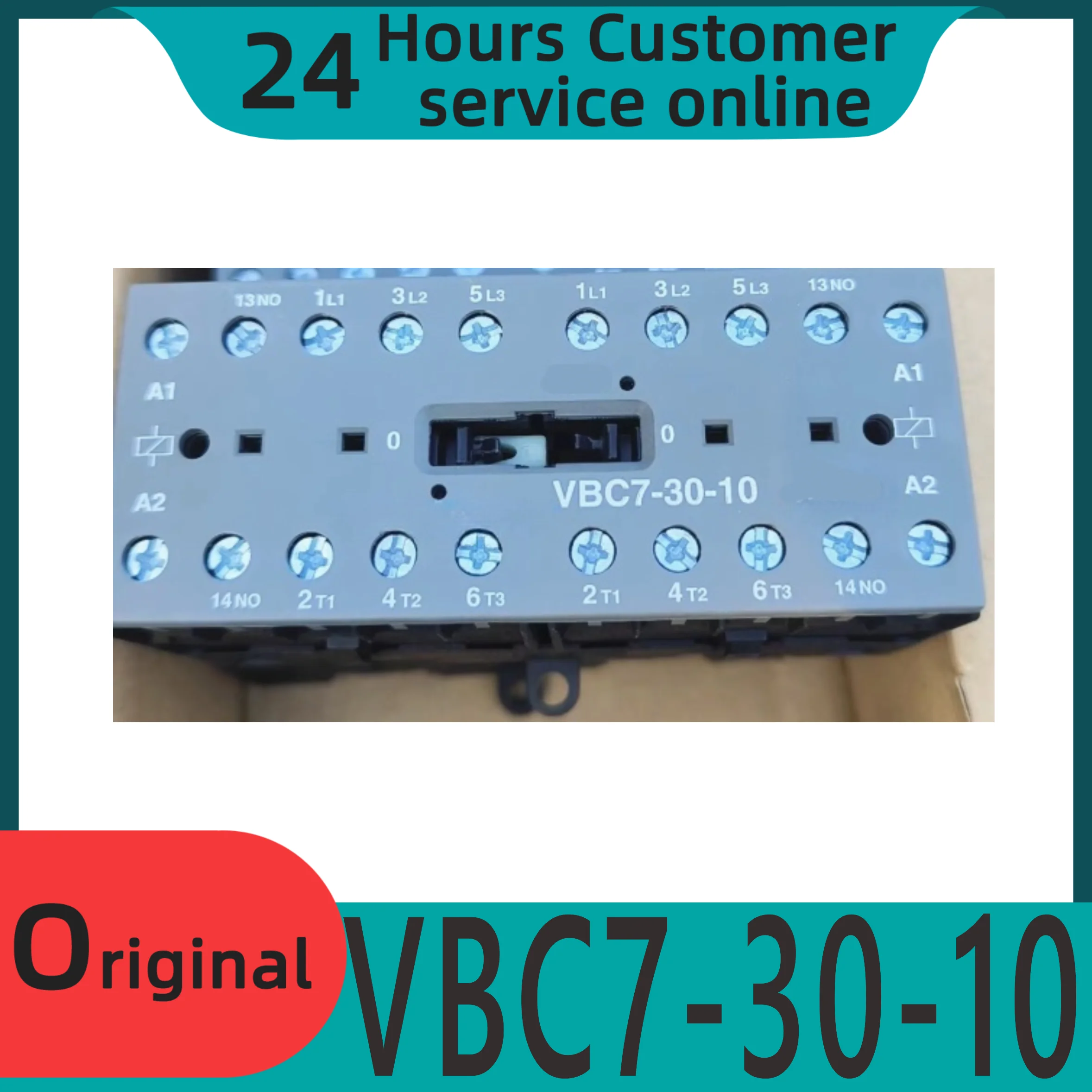 

Совершенно новый оригинальный контактор постоянного тока с механической блокировкой VBC7-30-10 DC24V 110V