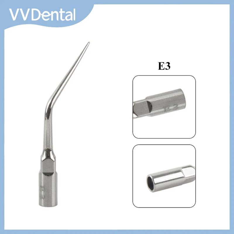 

VVDental Ultrasonic Scaler Tips For EMS/WOODPECKER E Series Scaling Periodontics Endodontics Dentistry Teeth Whitening Tools