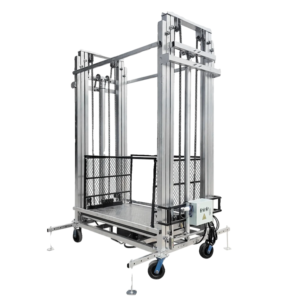 

Electric scaffolding lift aerial work brick laying hydraulic 8 meters