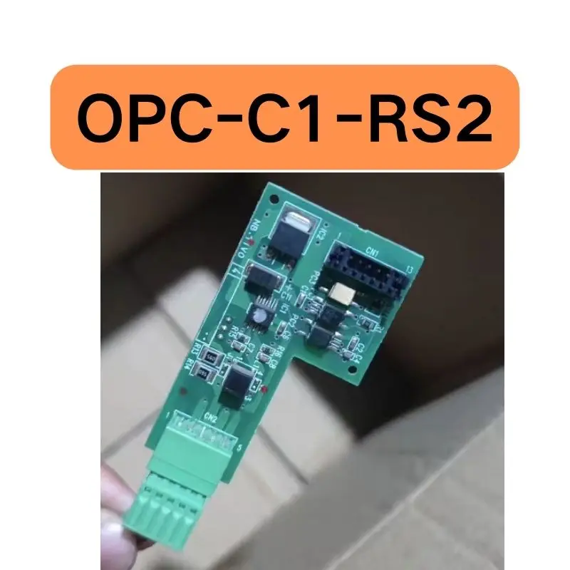 The second-hand communication card OPC-C1-RS2 tested OK and its function is intact