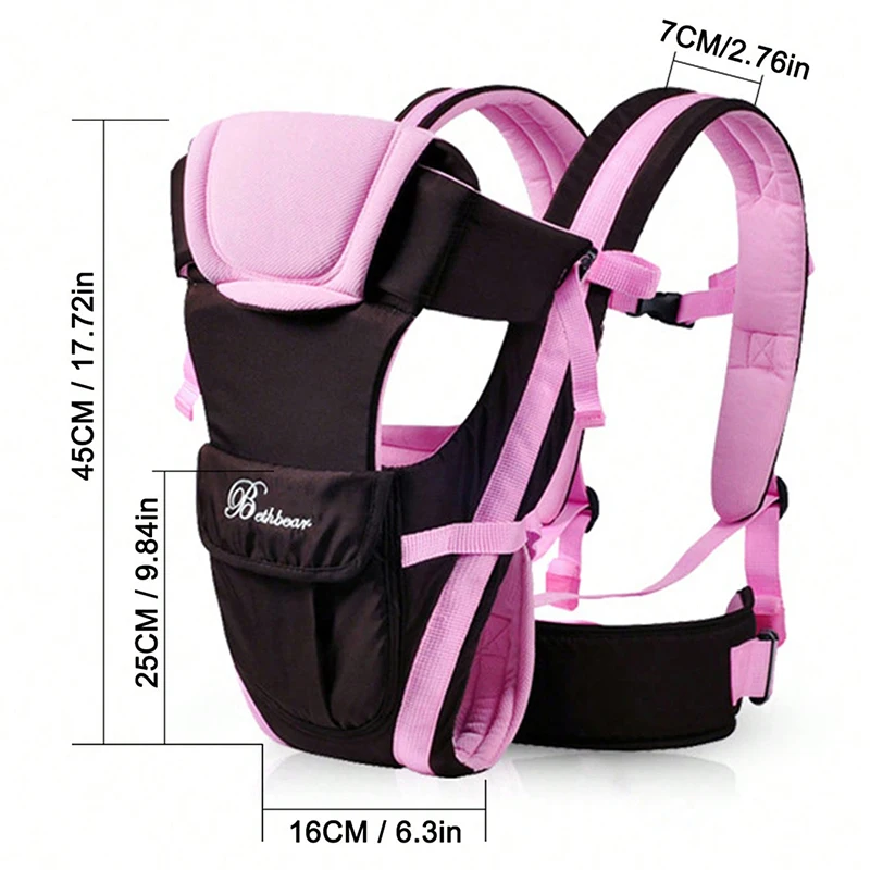 Ergonomic Baby Carrier Baby Kangaroo Child Hip Seat Tool Baby Holder Sling Wrap Backpacks Baby Travel Activity Gear baby sling