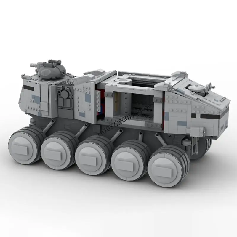 New 2701Pcs Famous Star Battle Movie Moc Havw A6 Juggernaut Tank V2 Diy Creative Ideas Child Toys Birthday Gifts Custom Puzzles