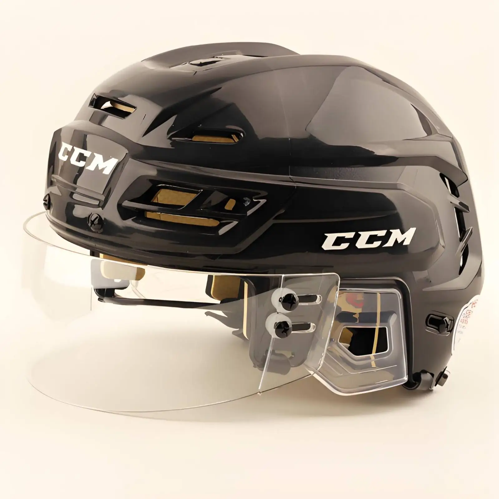 Helmet Face Guard with Screws Clear Hockey Helmet Guard Transparent Hockey Visor for Inline Skaters, Rink Training