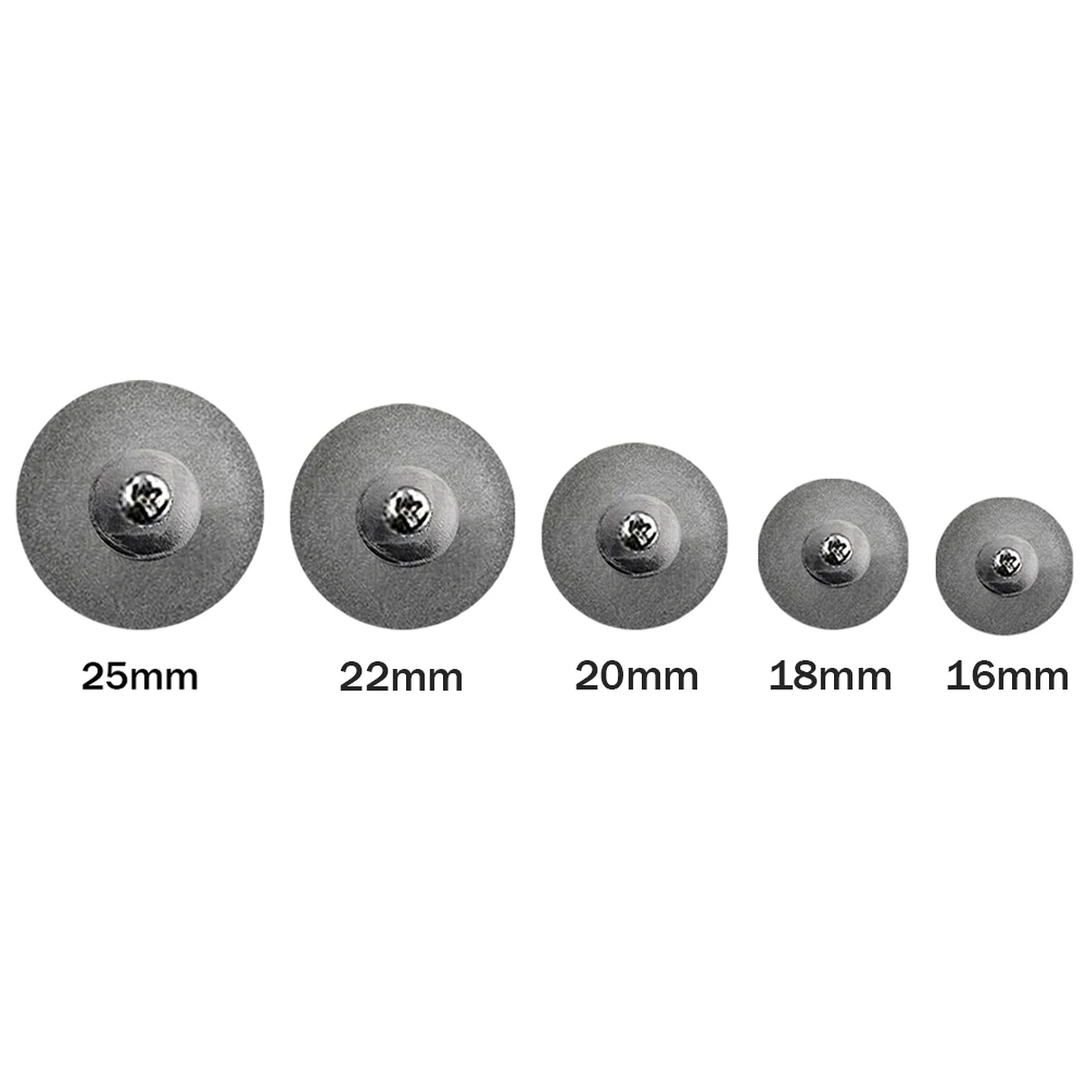 Enhanced Performance Electroplated Polishing Disc Tooth Grinding Disc Cutting Disc 5pcs 1 Rod for Precision Work