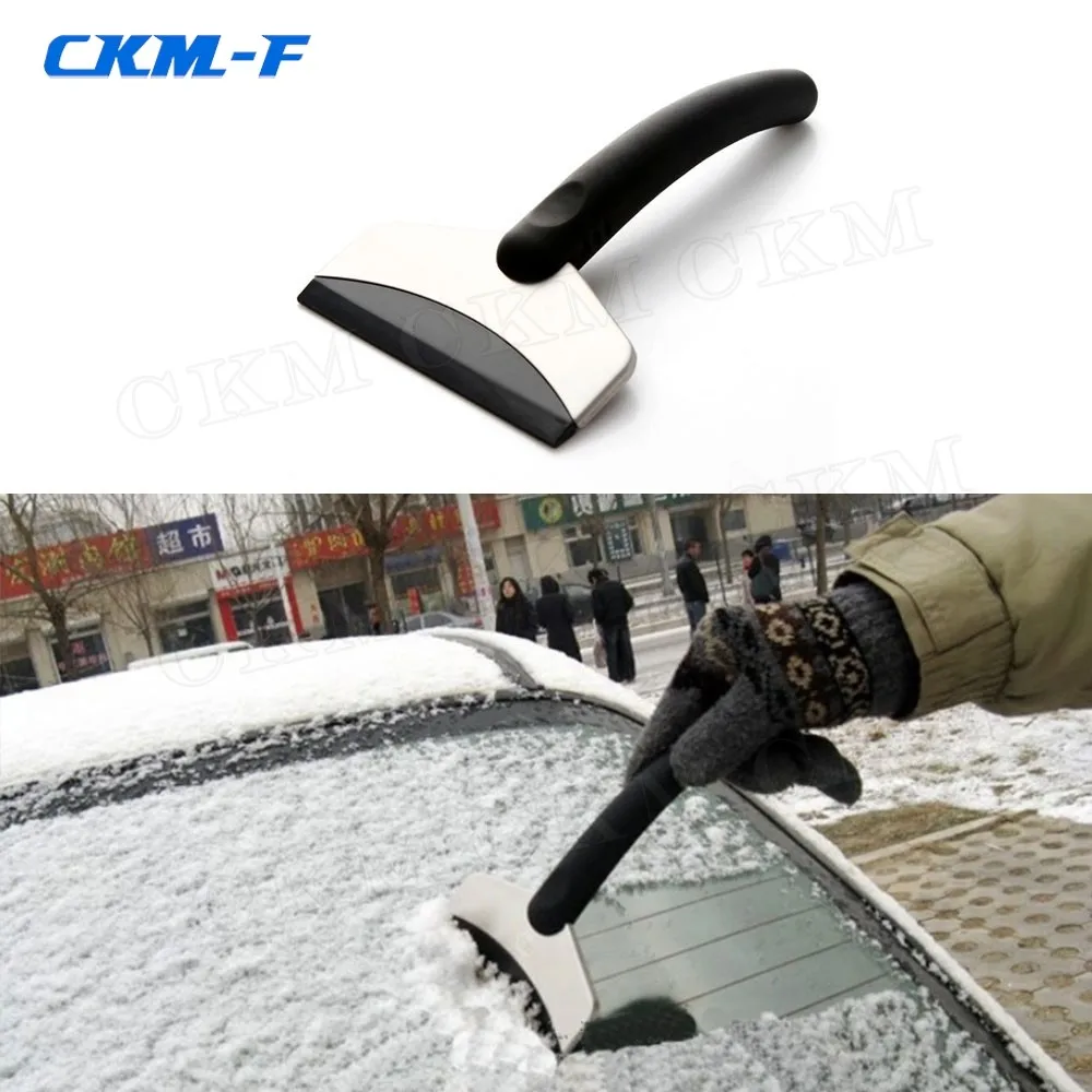 Newest Universal Car Windshield Snow Removal Scraper Ice Shovel Window Windscreen Cleaning Tool for All Cars Accessories