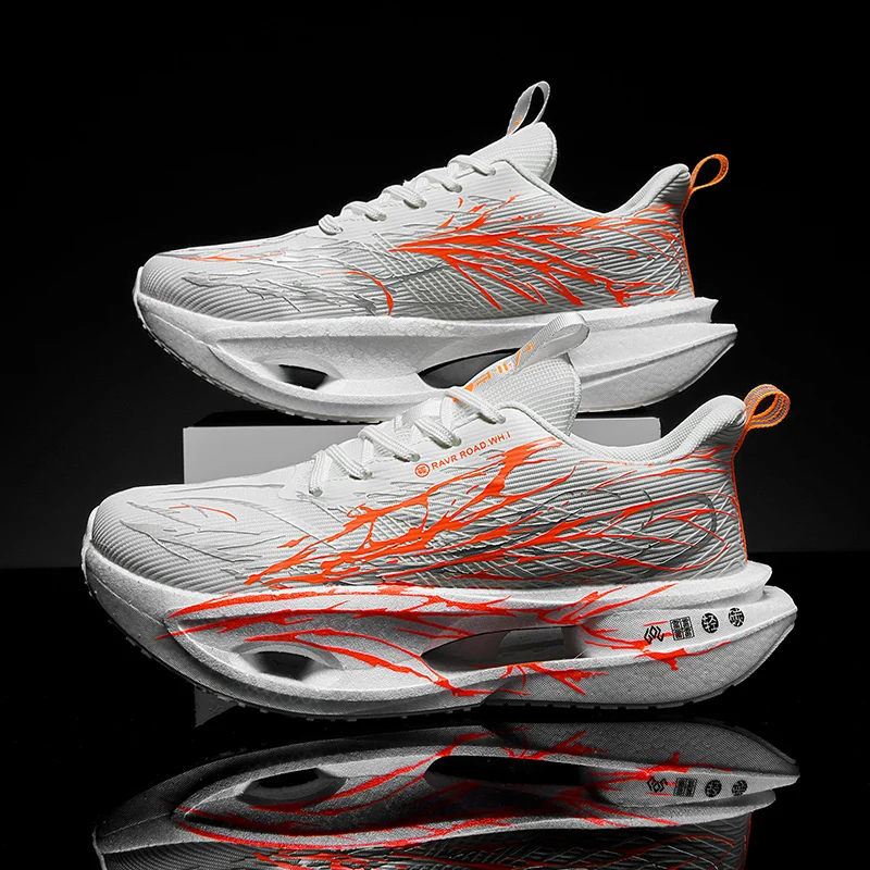 

New Running Shoes Men Speciality Marathon Men's Sports Lightweight Carbon Board Women's Comfortable Athletic Nonskid Sneakers