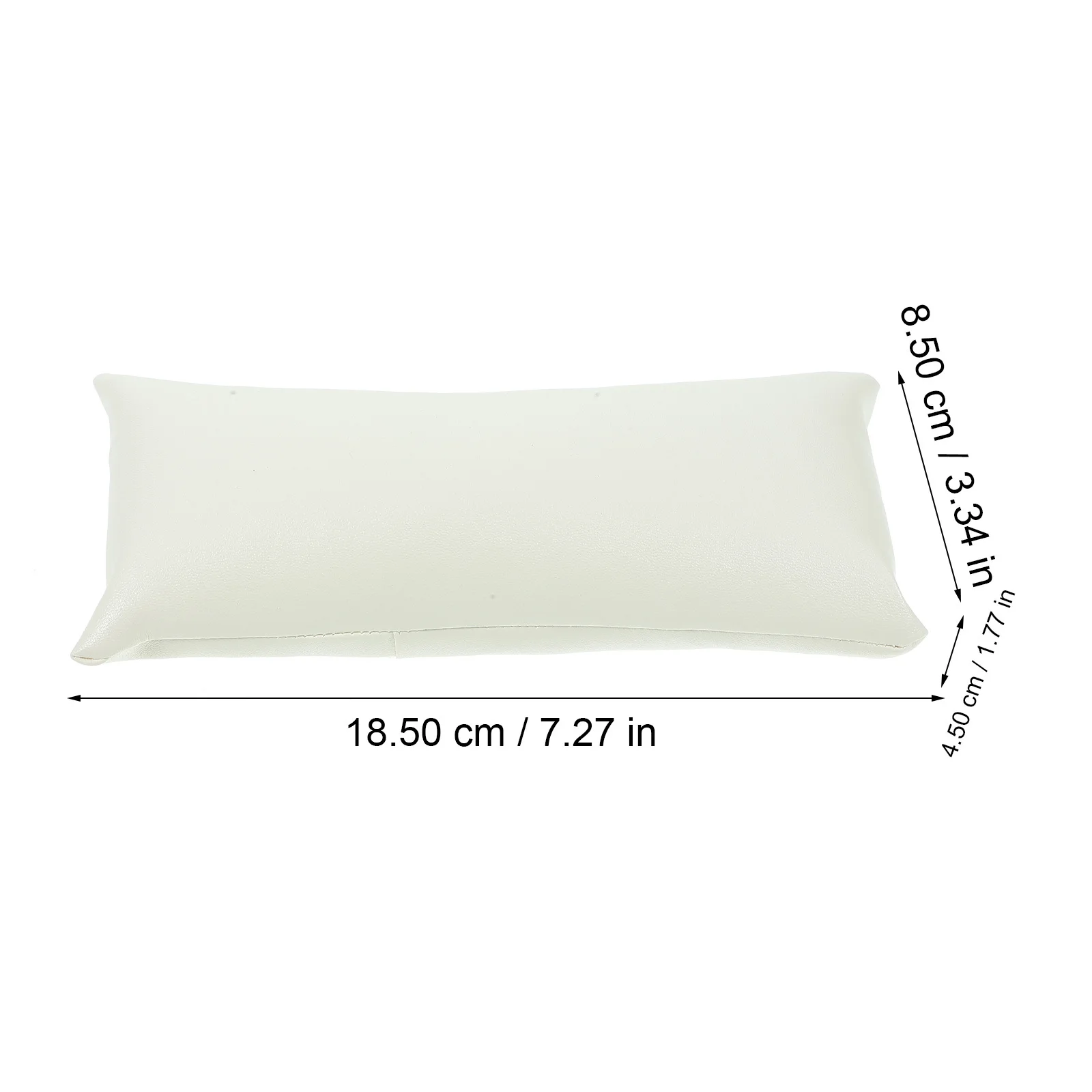 

Подушка для дисплея часов, прямоугольная мягкая подушка для часов из искусственной кожи, браслет, поддерживающая подушка для магазина, стол, держатель для ювелирных изделий