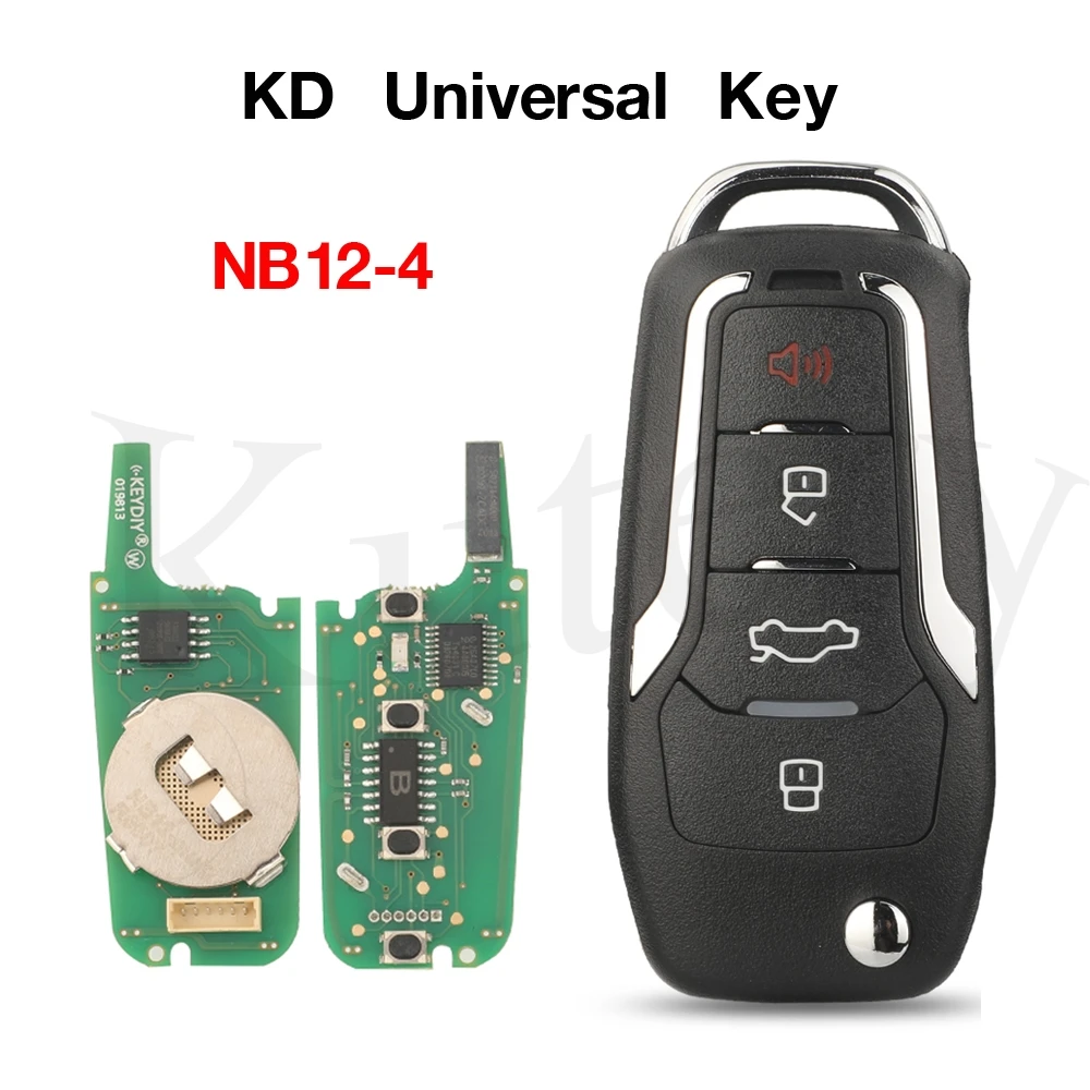 jingyuqin 4 Button For KD900 URG200 KD-X2 All Functions In One Multi-functional Remote Control NB12-4 NB Series Universal Key