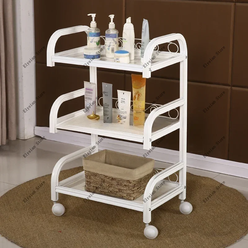 Beauty Rolling Cart Bedroom Bedside Salon Trolley Barbershop Kitchen   Carrello Attrezzi  Furniture HYST