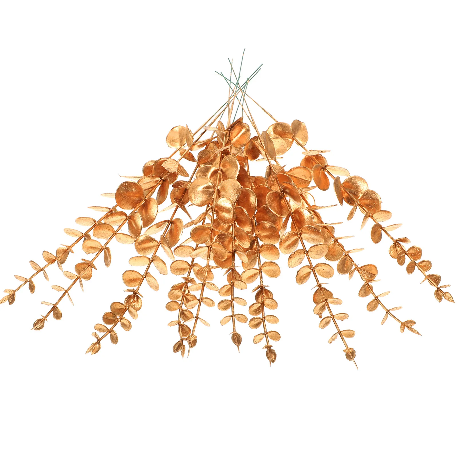 

20Pcs Faux Eucalyptus Leaves Artificial Stems Real Touch Eucalyptus Branches Wedding Party Centerpiece Home Decoration Floral