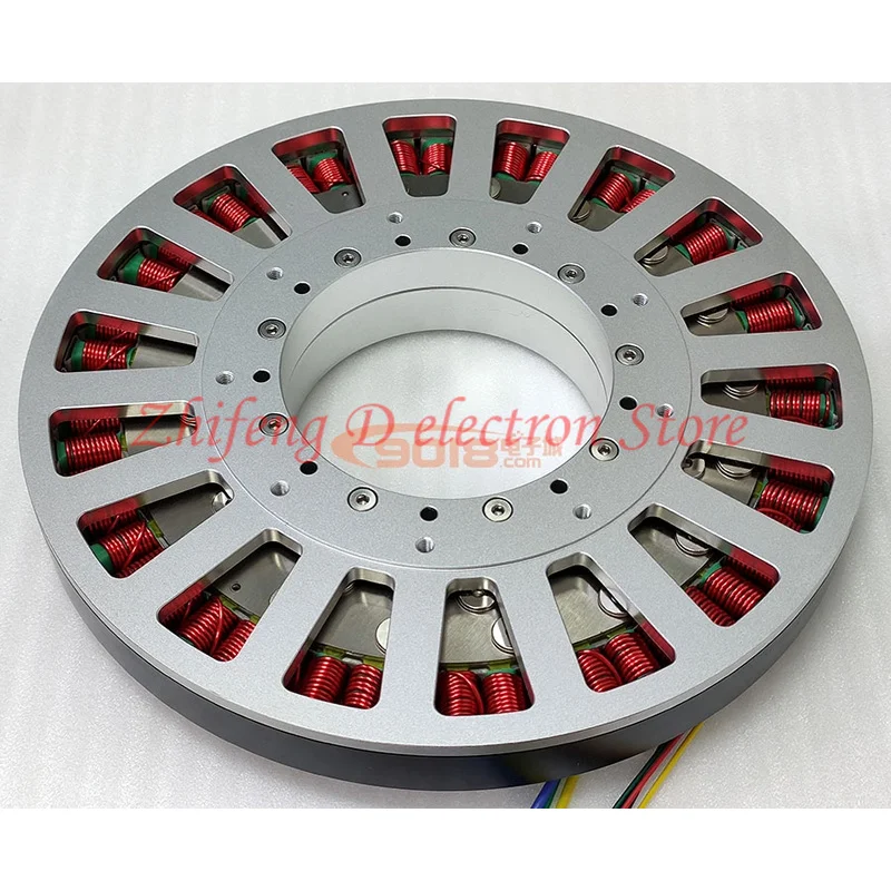 Torque 10Nm large permanent magnet brushless DC motor 20310, 54N60P hollow  shaft ultra-thin low-speed torque motor - AliExpress 1420