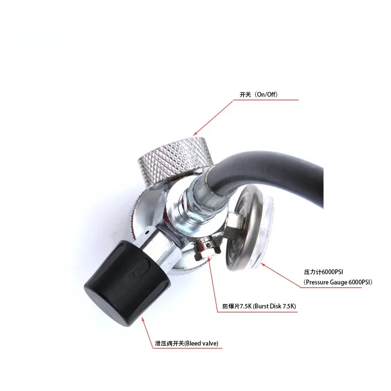 exquisite craftsmanship HP tank filler, Equalizer Hose 11155