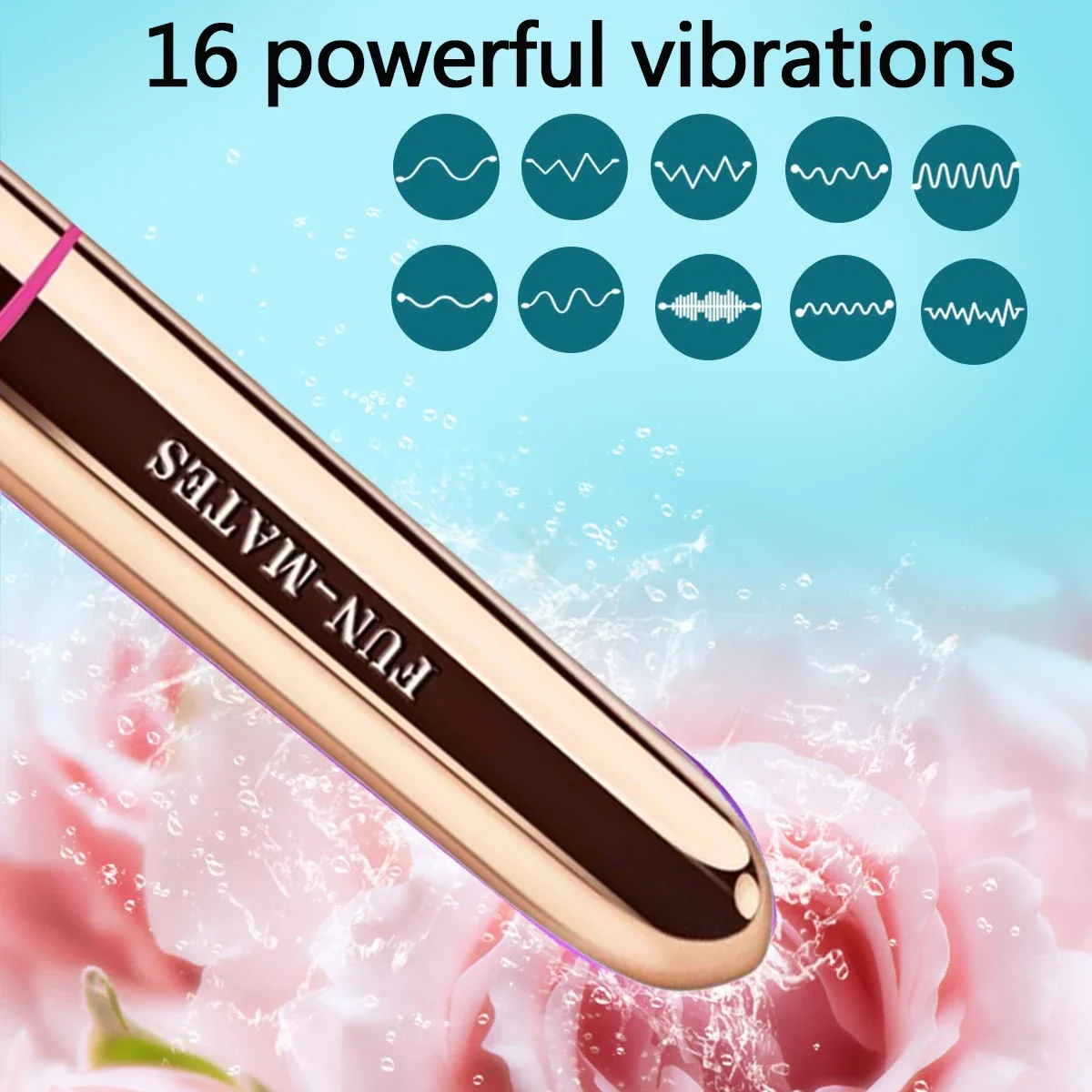 New Mini Powerful Bullet Vibrator Women G-spot Massager Clitoral Stimulator Waterproof Vibrators Adult Sex Toys For Women Dildo