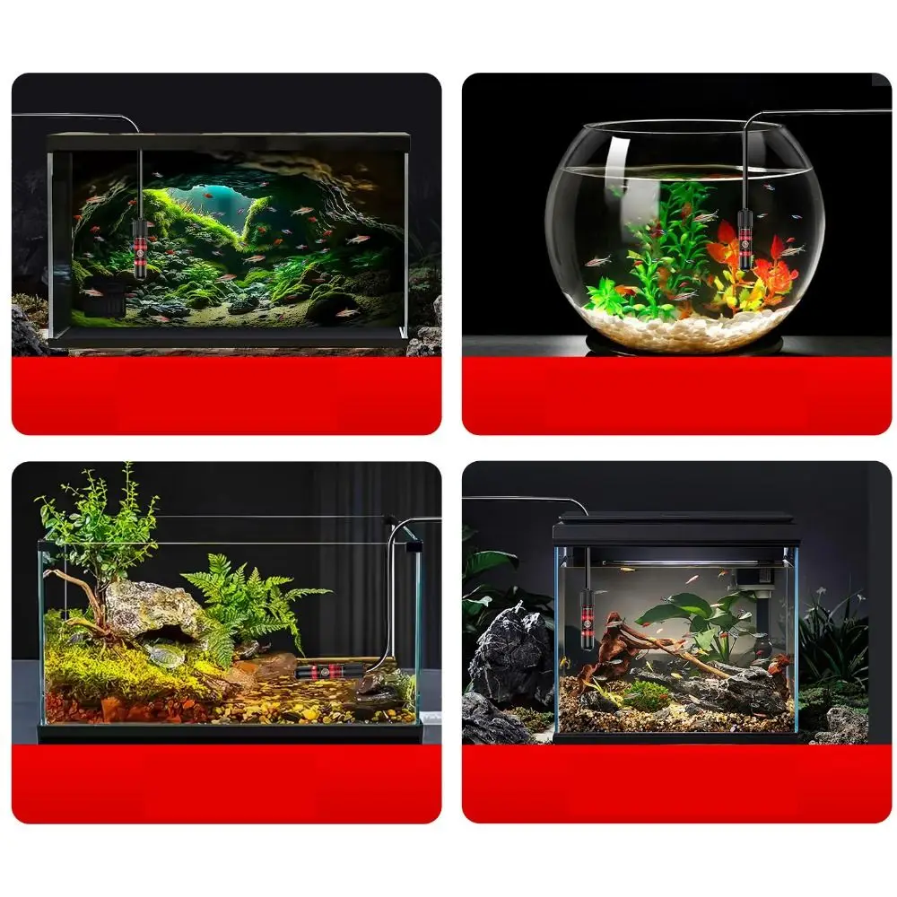 

5/10/15W Submersible Heater Rod Automatic USB Mini Heating Rod 26°C Constant Temperature Fish Tank Heating Rod Aquarium