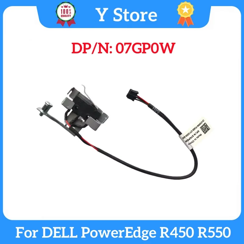 

Y Store новый оригинальный для Dell PowerEdge R450 R550 крышка сервера сигнализация антизапотерянный переключатель CN-07GP0W 7GP0W 07GP0W быстрая доставка