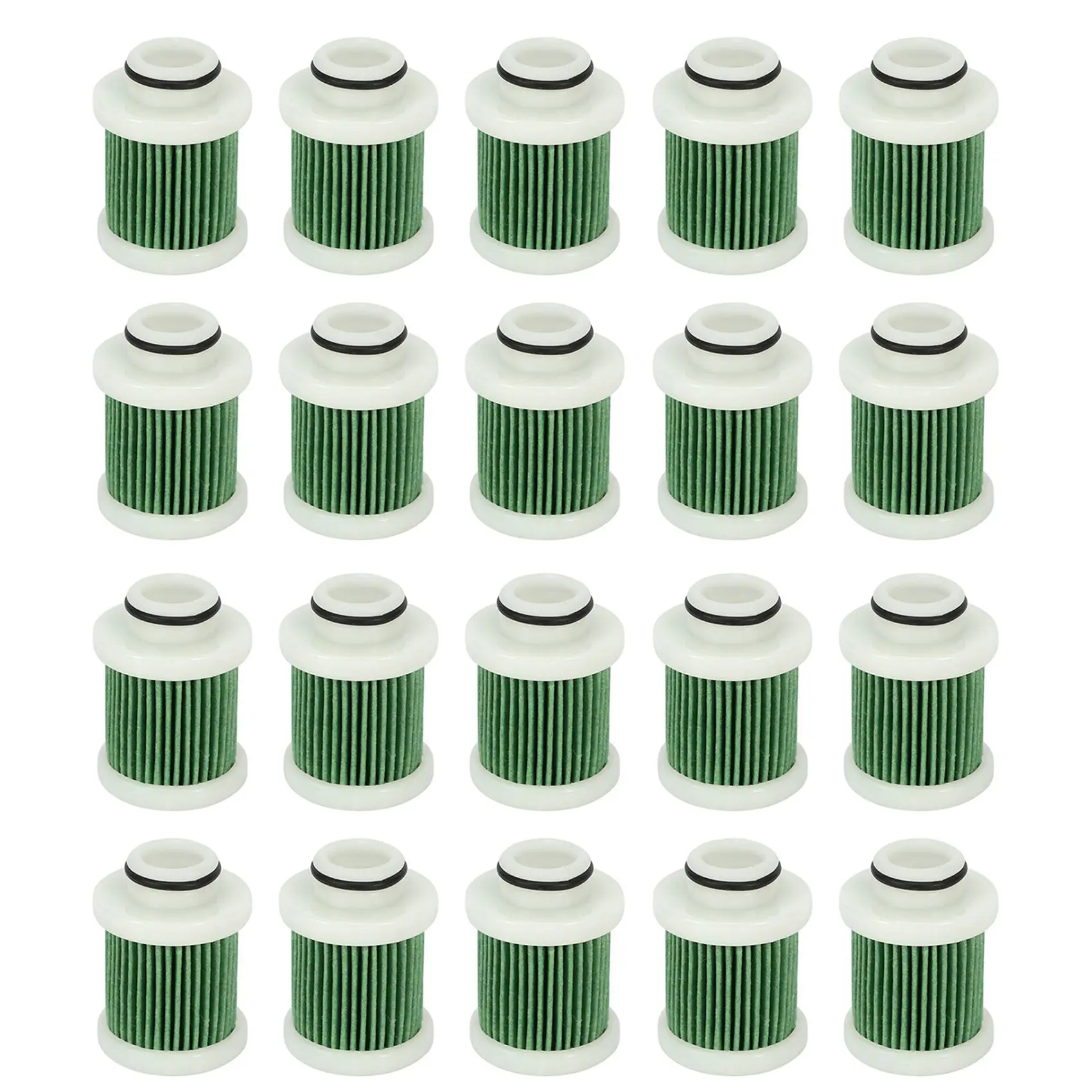 20 piezas 6D8-WS24A-00 filtro de combustible de 4 tiempos para Yamaha 40-115Hp F40A F50 T50 F60 T60 accesorios fueraborda marino