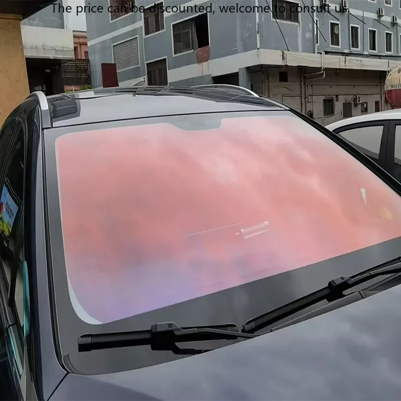

Scratch Proof Chameleon Car Window Film Factory Supply Car Solar Window Film Sunset Red Chameleon Film