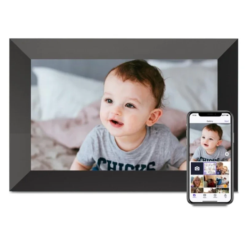 2026 10.1 Inch Uhale Digital Picture Frame With Automatic Rotation High Definition Touch Screen 16GB Memory