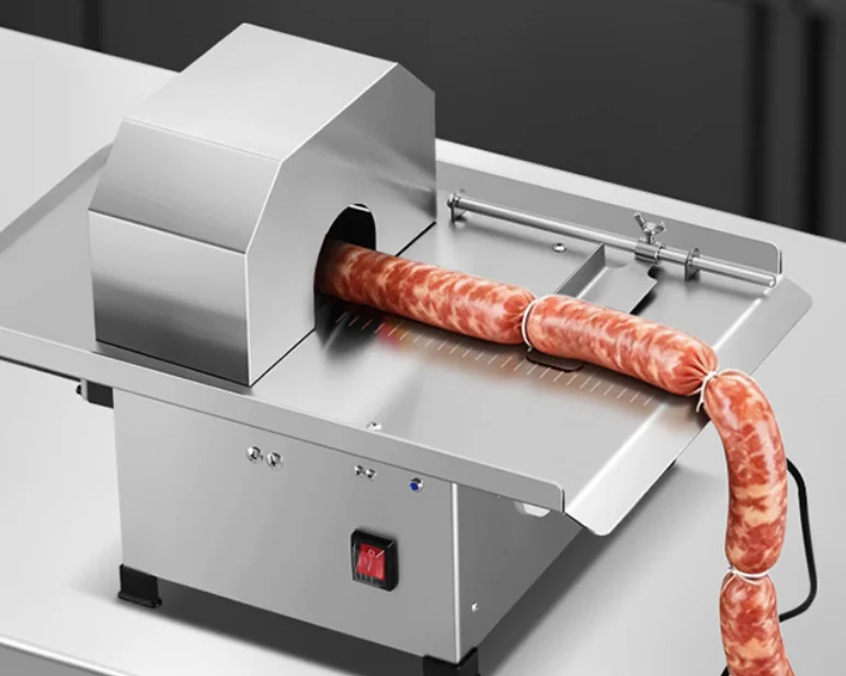 Commercial Stainless Steel Semi Automatic Sausage Clipper Machine Piston Sausage Filler