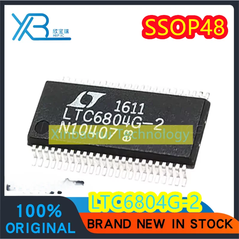 

(5/50 pieces) LTC6804G-2 LTC6804 SSOP-48 Multi-cell Battery Monitor Chip Battery Management 100% Brand New
