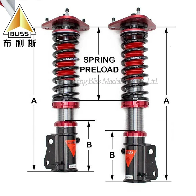 

Shock Absorbers for Sale Modified Rear Damper Coilovers Adjustment Suspension Coilover