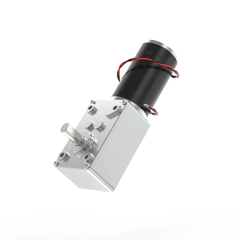 5840-31ZY worm gear micro motor large torque right angle speed regulation forward and reverse 12V 24V