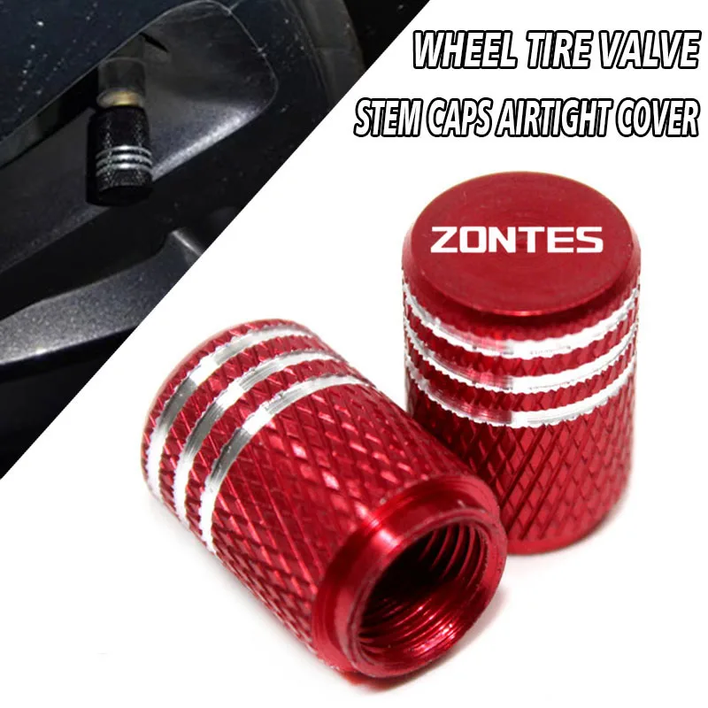 Wheel Tire Valve Stem Caps Airtight Covers For ZONTES 310R/X/T/V/M 250 ZT250-S Motorcycle Accessoire