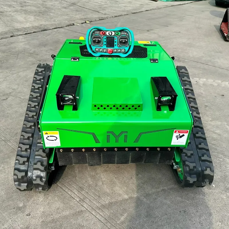 

Customized Rotary Remote Control Atv Crawler Lawn Mower Robotic 4Wd Lawn Mower Equipment For Grass Cutting Gps