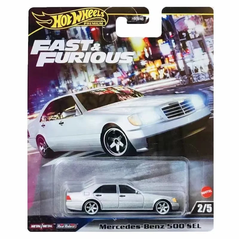 New Hot Wheels Car Model Fast & Furious Series Car Model Hw Alloy Machine Car Culture Model Room Ornament Boy Birthday Gift