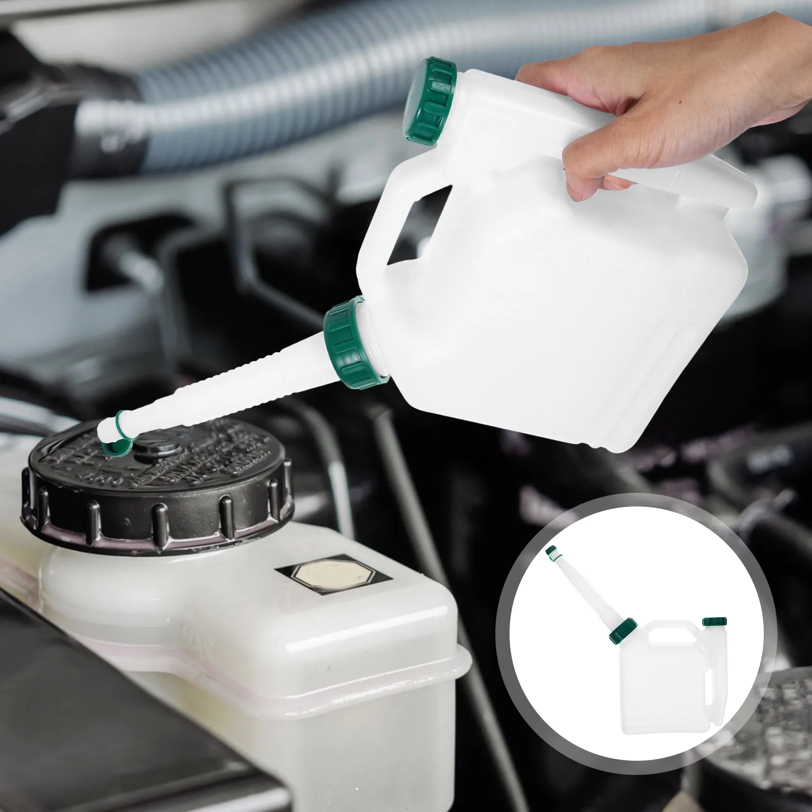 

Portable 1.5L Engine Oil Fuel Mixing Bottle 20:1 25:1 40:1 50:1 Storage Tank Petrol Tools Premixed Reusable