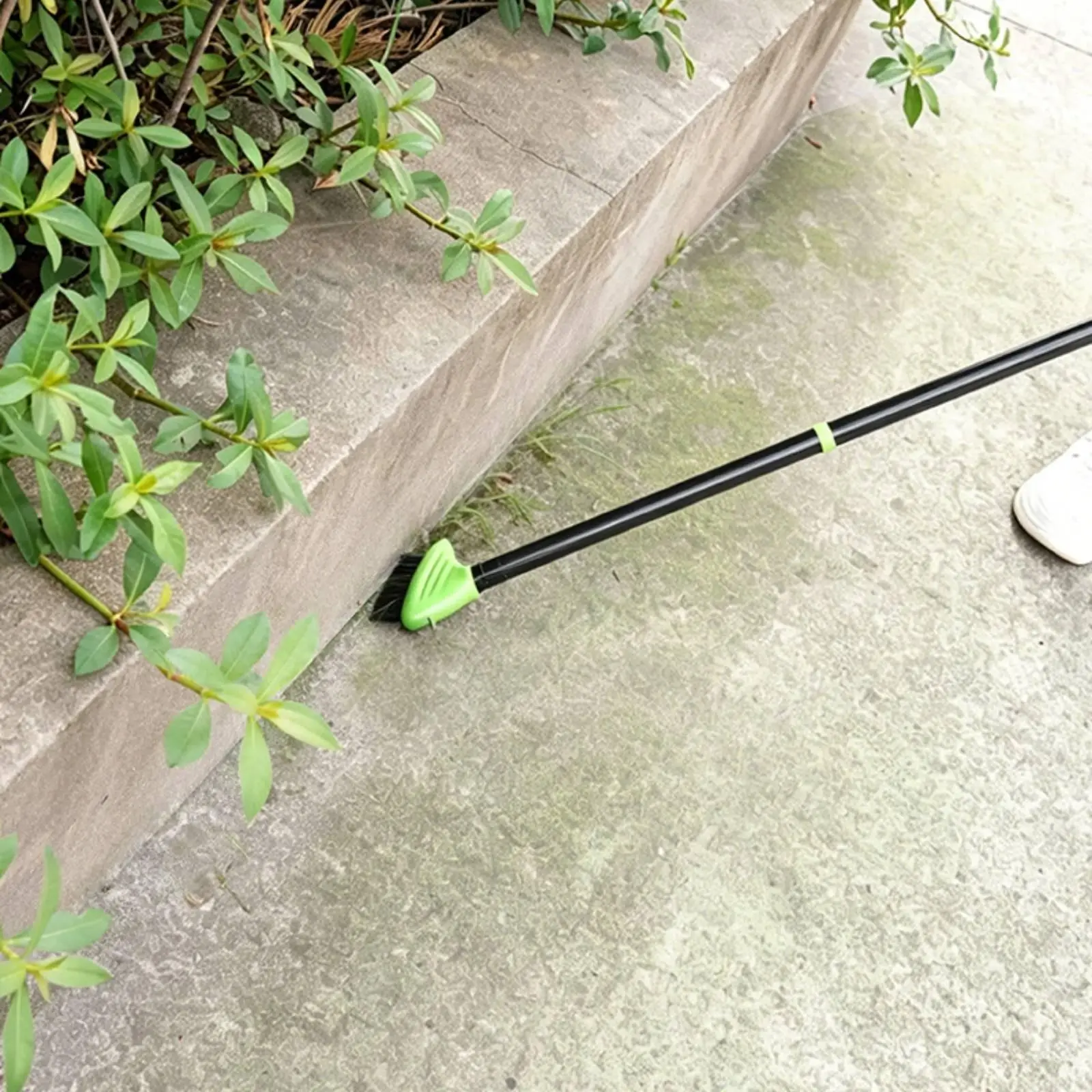 Manual Weeder Tool with Long Handle for Removing Weeds from Driveway Cracks and Walkways