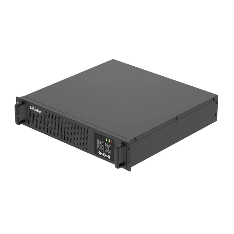 

Single-Phase 10KVA/10KW Rack Mount Online UPS Programmable Output 192VDC Lead Acid Battery 220V/230V Systems LCD