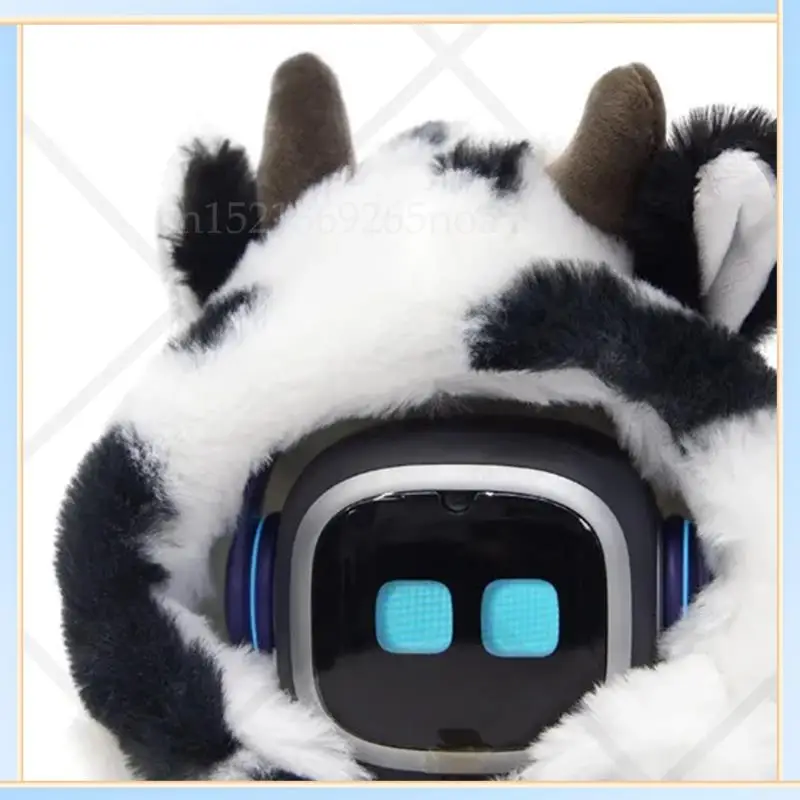 -SPOR Vestiti Robot Vestiti Panno per EMO Robot Abbigliamento per animali domestici Accessori di abbigliamento (Solo vestiti) - Mucca da latte