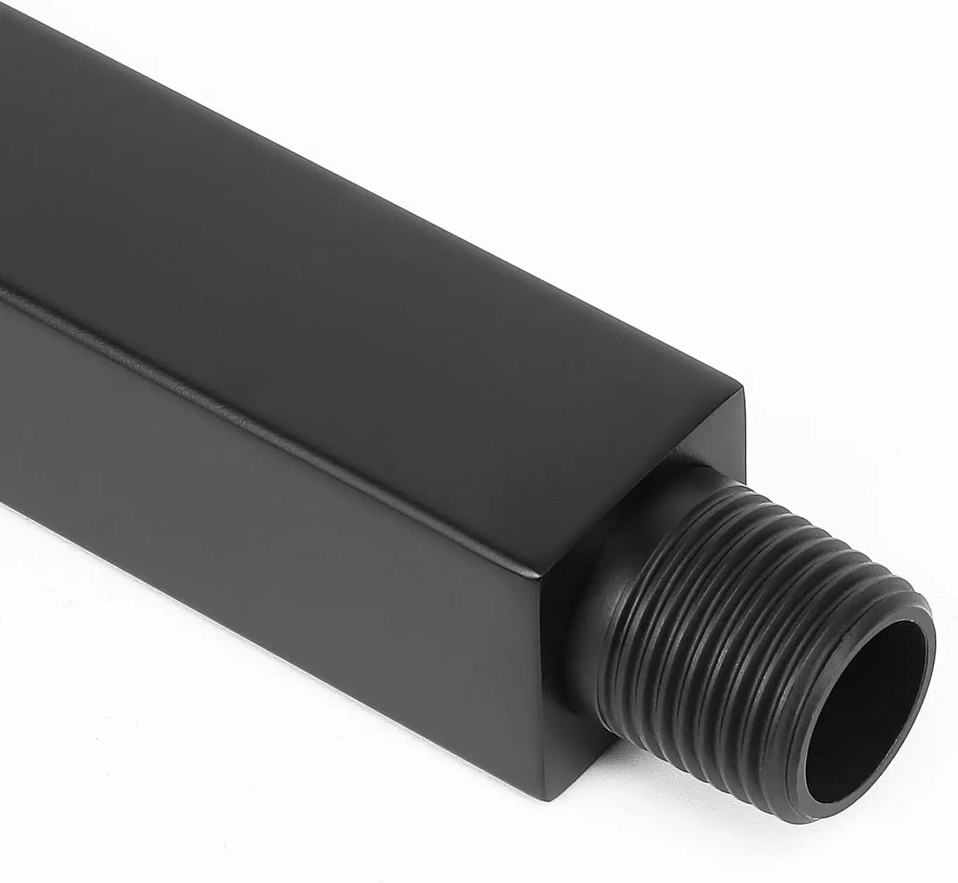 Bourdillat Ceiling Mounted Shower Arm, Rain Shower Head Square Extension Arm  Stainless Steel Ceiling Mount Shower Extender