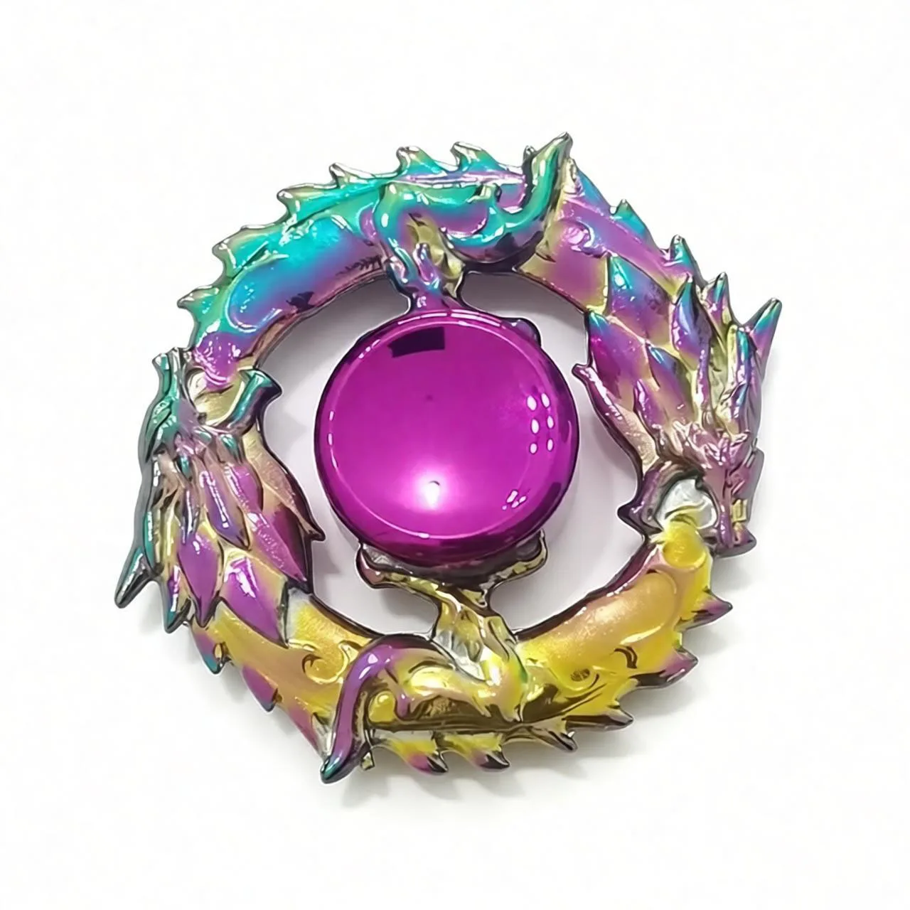 สปินเนอร์โลหะเรนโบว์ใหม่ ปี 2026 สปินเนอร์หลากสีสัน ความเร็วสูง ของเล่นมือสำหรับผู้ใหญ่ ช่วยคลายเครียดและความวิตกกังวล